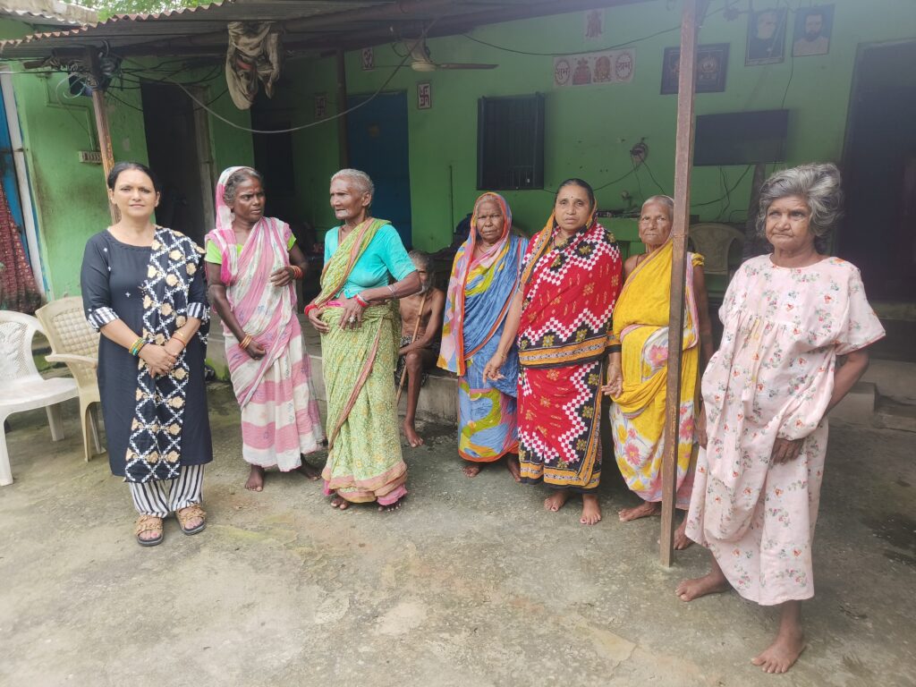 Lunch at Jara Ashram on Laxmi puja