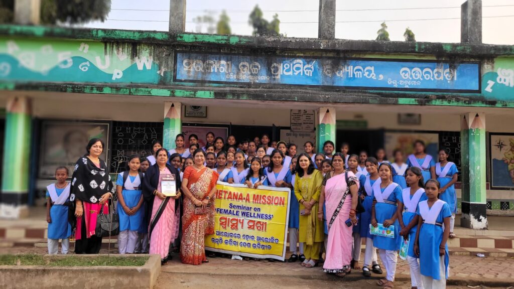 Swasthya sakhi menstrual hygiene awareness program for girls and women bcoz women wellness is very important for every woman hood so our goal is to reach everyone of our society like schools colleges and rural areas to cover and educate them.period is not a disease.it is a natural process of reproductive system.our mission is to eradicated myth and taboos from the society regarding periods.Girls never discuss about period openly.To break the silence about menstruation is our motto